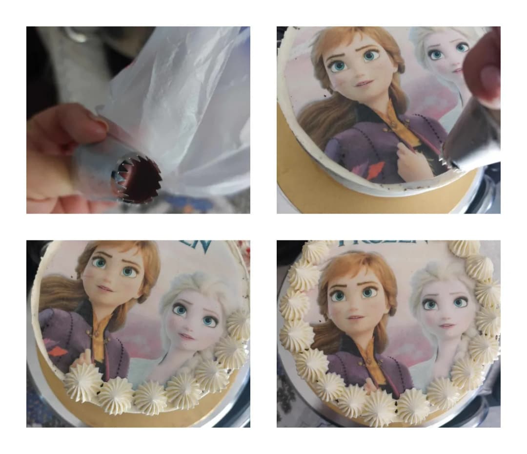 Czy opłatek na tort można zalać galaretką bez ryzyka zniszczenia?